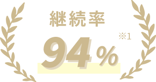 継続率94%